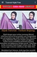 برنامه‌نما Tutorial Hijab 2017 Free عکس از صفحه