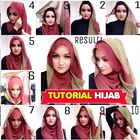 Tutorial Hijab Muslim Free icône