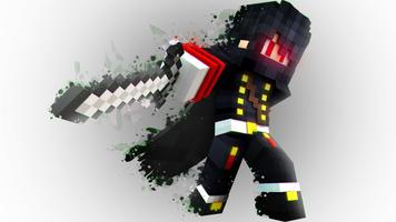 Ninja Skins for Minecraft PE پوسٹر