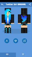 Girl Skins for Minecraft PE اسکرین شاٹ 1