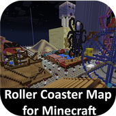 Roller Coaster Maps for Minecraft PE icon