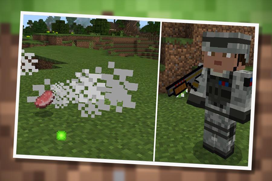 🔫 Jimbo’s Modern Weapons Addon for Minecraft PE imagem de tela 1.
