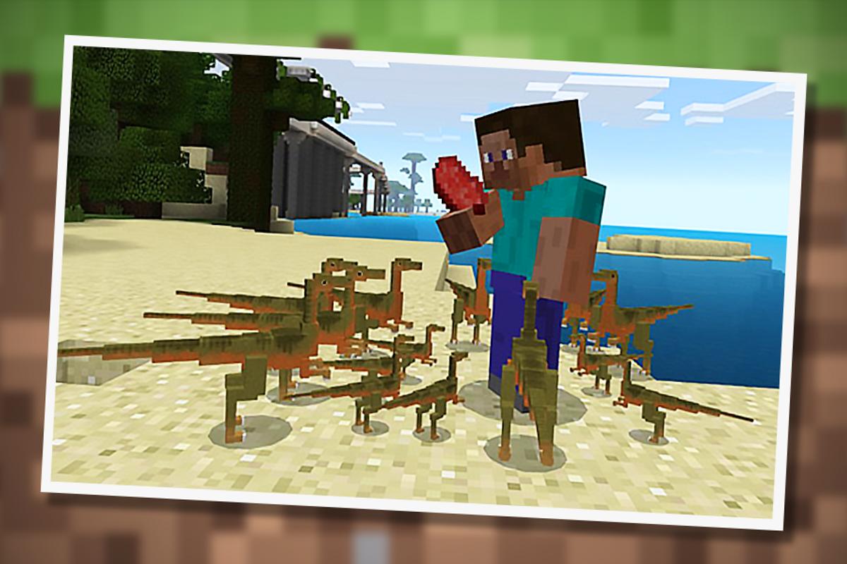 Jurassic Craft Addon for Minecraft PE for Android - APK 