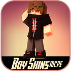 Boy Skins for Minecraft PE - MCPE Skins آئیکن