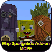 Map Spongebob Addon for MCPE icon