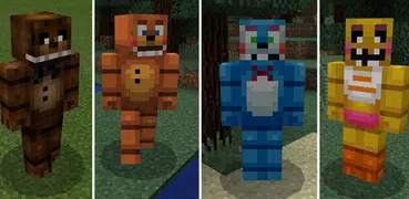 Mod FNAF for Minecraft PE - 5 Nights at Freddy's