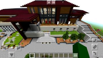 2018 Rich Modern Mansion Map Minecraft PE syot layar 1