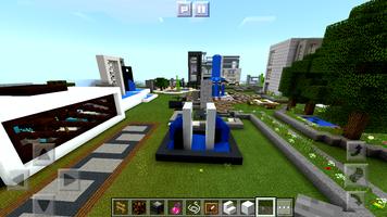 2018 Modern Town Neighborhood Minecraft PE capture d'écran 1