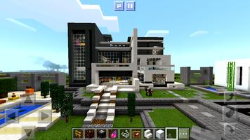 2018 Modern Town Neighborhood Minecraft PE capture d'écran 2