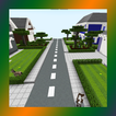 School and Neighborhood. Map for MCPE