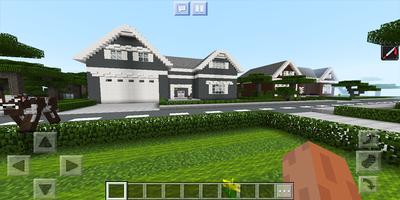 School and Neighborhood. Map for MCPE capture d'écran 2