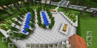 School and Neighborhood. Map for MCPE 스크린샷 3