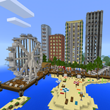 Sea town, map for MCPE
