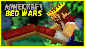 Bed Wars Game Mod Minecraft PE Affiche