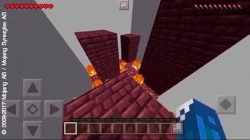 The White MCPE Parkour Map постер