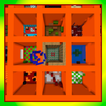 The Orange Trial. Parkour MCPE map