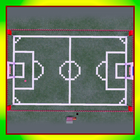 Football Game. Minecraft Map icône