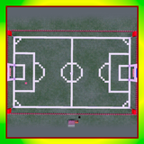 Football Game. Minecraft Map icône