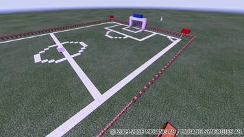 Football Game. Minecraft Map screenshot 1