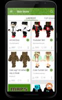 Skin Store for Minecraft PE اسکرین شاٹ 3