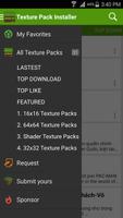 Texture Pack Installer 4 MCPE تصوير الشاشة 2