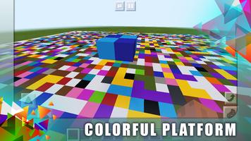 New Colorful Block Party. Map for MCPE स्क्रीनशॉट 1