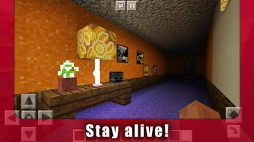FNAF for Minecraft PE New Horror Adventure Map Affiche