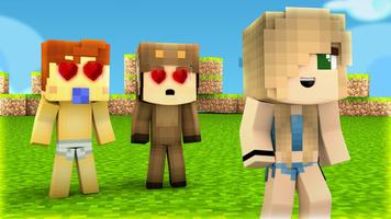 Baby Skins for Minecraft PE v2 تصوير الشاشة 1