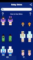 Baby Skins for Minecraft PE Affiche