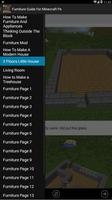 Furniture Guide For Minecraft Pe 스크린샷 3