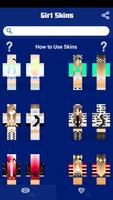 Girl Skins for Minecraft PE capture d'écran 1