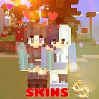 Love skins For Minecraft pe syot layar 1