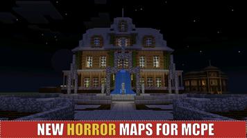 Horror Maps for Minecraft Affiche