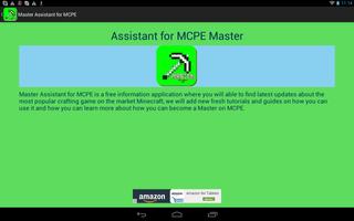 Master Assistant for MCPE Ekran Görüntüsü 2