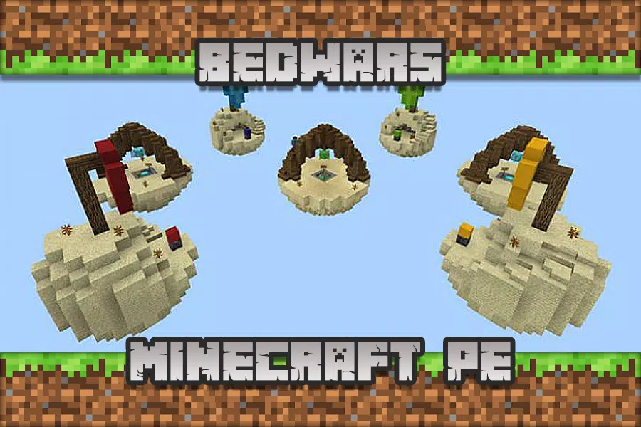 Best Multiplayer BedWars map for minecraft pe
