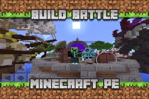 Build Battle Servers for Minecraft PE Affiche