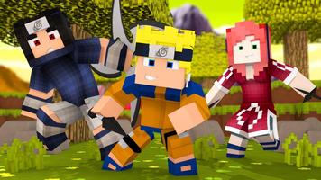 Skins for MinecraftPE - Naruto Cartaz