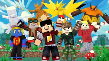 برنامه‌نما Skins for Minecraft - Pixelmon عکس از صفحه