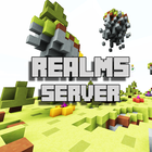 Realm server for Minecraft PE أيقونة