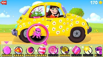 Amazing Car Wash For Game - For Kids الملصق