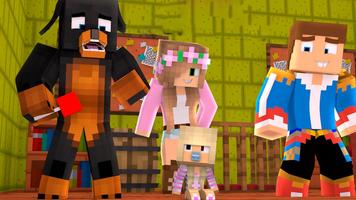 Skins for Minecraft PE Free Affiche