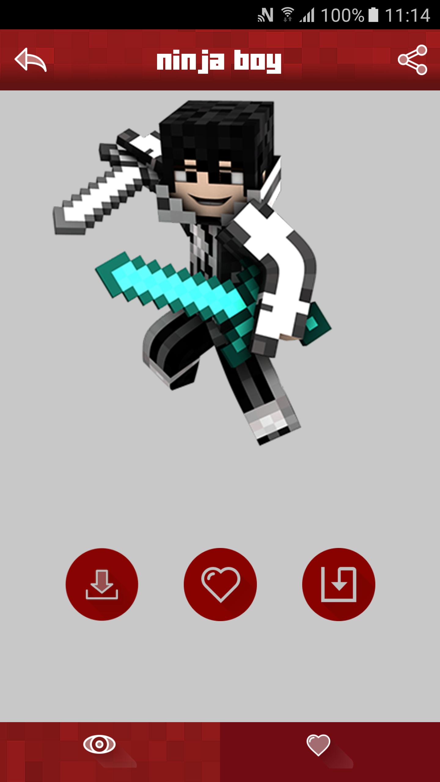 Skins For Minecraft Pe Pvp For Android Apk Download - ninja roblox minecraft skins