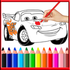 آیکون‌ Mcqueen Coloring Pages