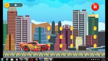 Mcqueen Car Racing  LIGHTENNING game 스크린샷 1