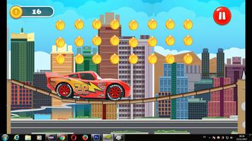 Mcqueen Car Racing  LIGHTENNING game capture d'écran 2
