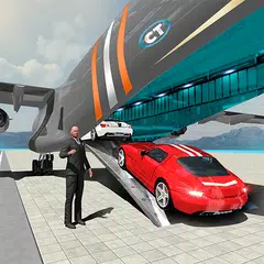 Plane Pilot Car Transporter Icon