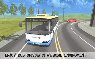 Bus Driver 3d Sim 2016 capture d'écran 3