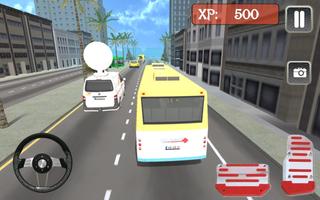 Bus Driver 3d Sim 2016 Affiche