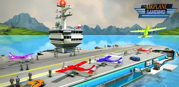 Flight Pilot Plane Landing Flight Simulator Game