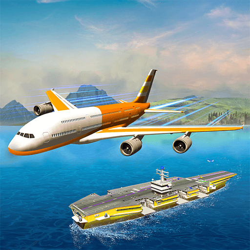 Flight Pilot Plane Landing Flight Simulator Game